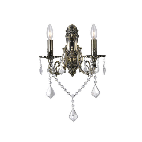 Crystal Wall Sconces You'll Love Wayfair